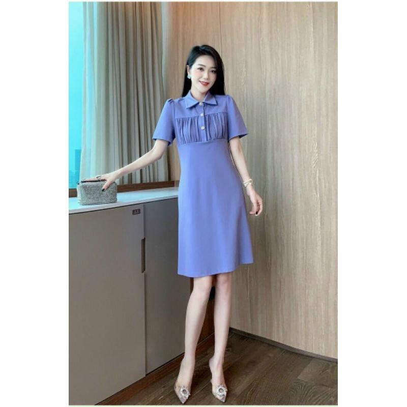 ĐẦM SUÔNG CỔ BẺ NHÚNG NGỰC