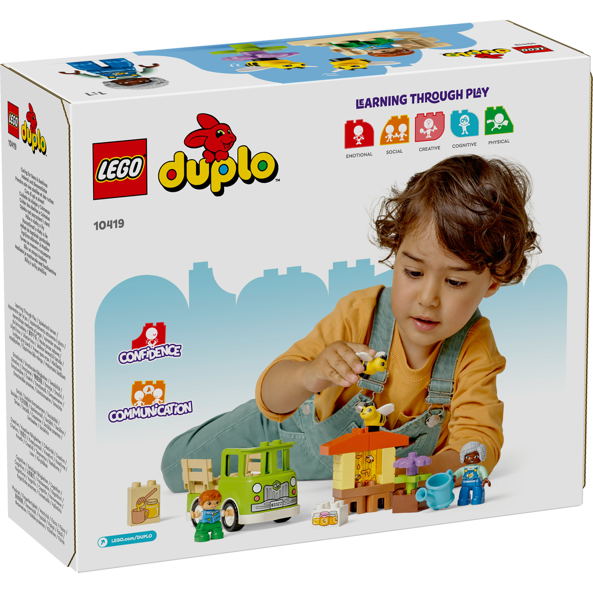 LEGO DUPLO 10419 Đồ chơi lắp ráp Nông trại ong của bé (22 chi tiết)