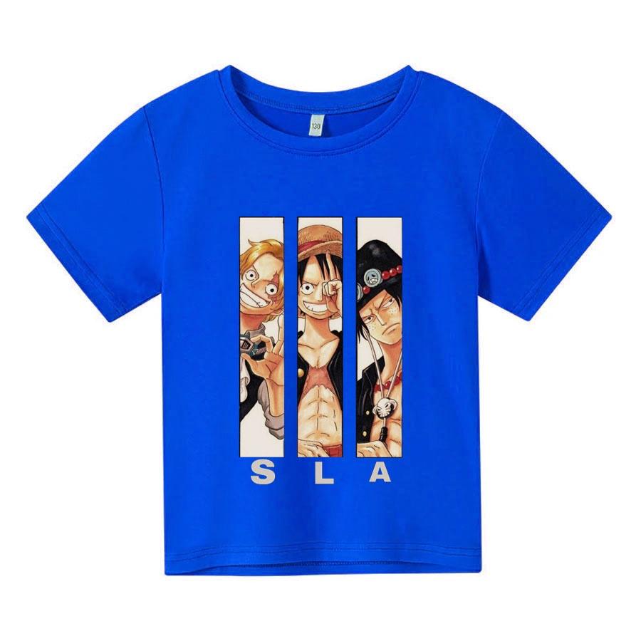Áo thun trẻ em ONE PIECE 2, 4 màu, có size người lớn, Anam Store
