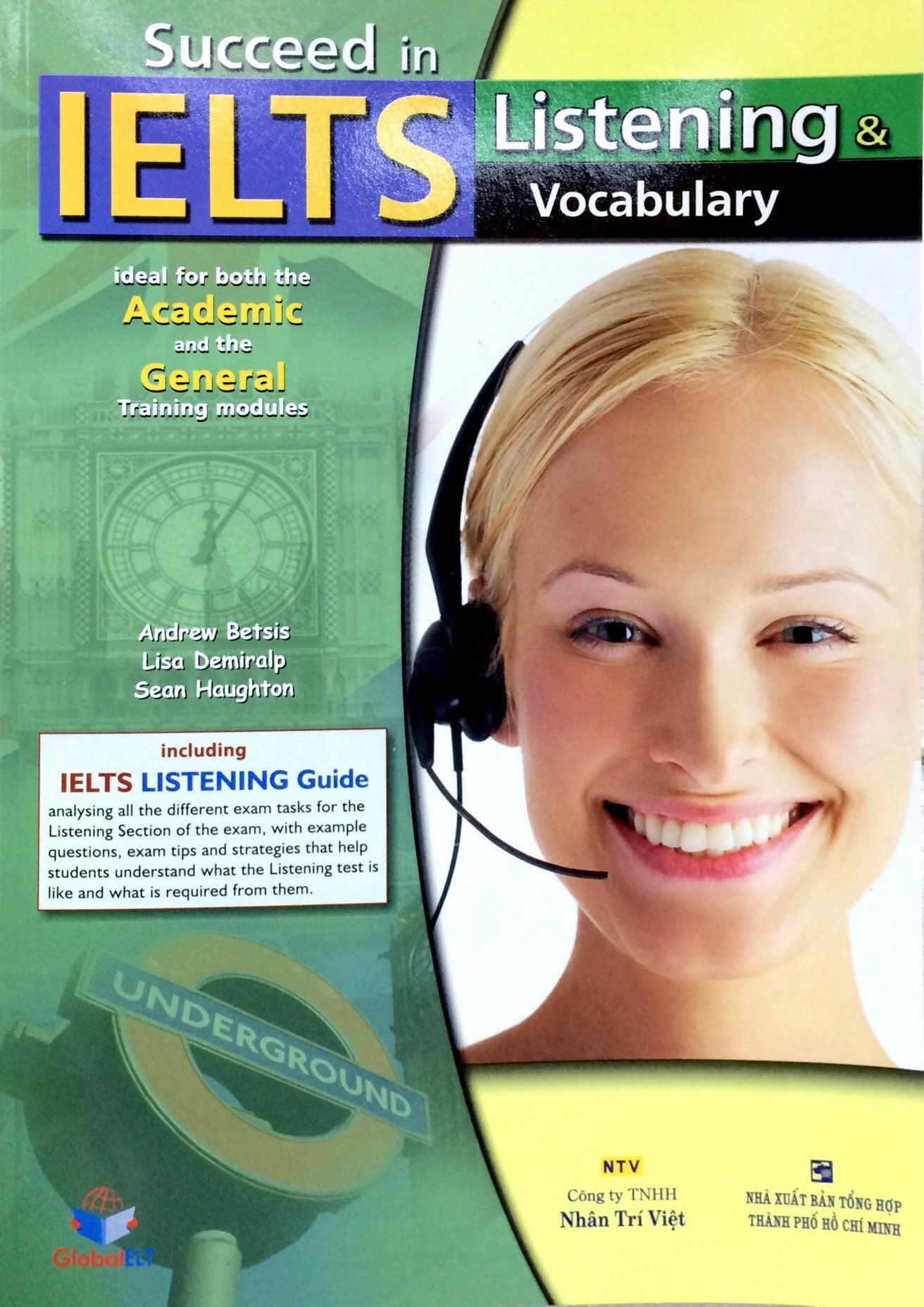 Suceed in IELTS listening & Vocabulary (Kèm CD)