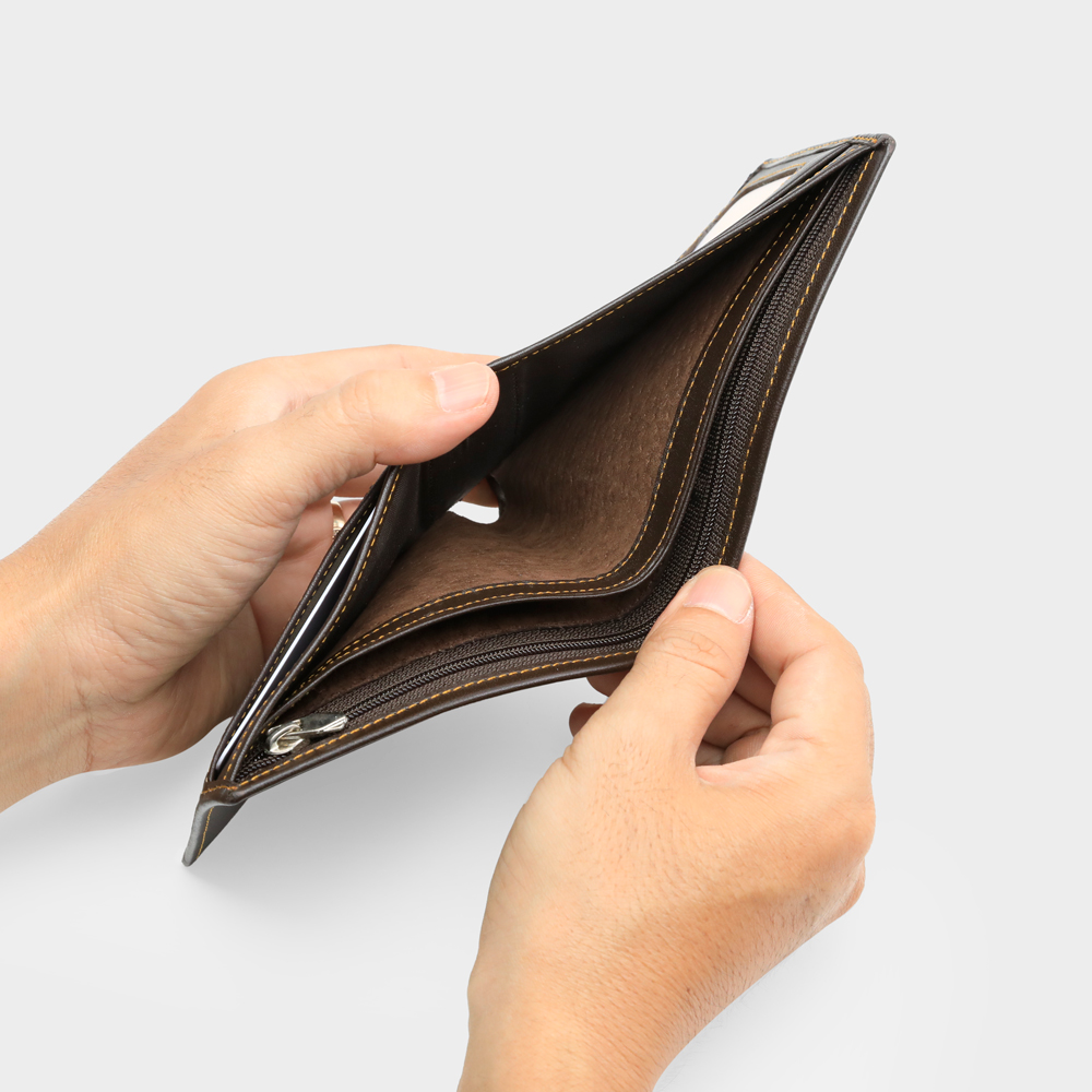 Bóp Ví Nam Da Bò 4U Form Nhỏ Gọn Thời Trang FA167