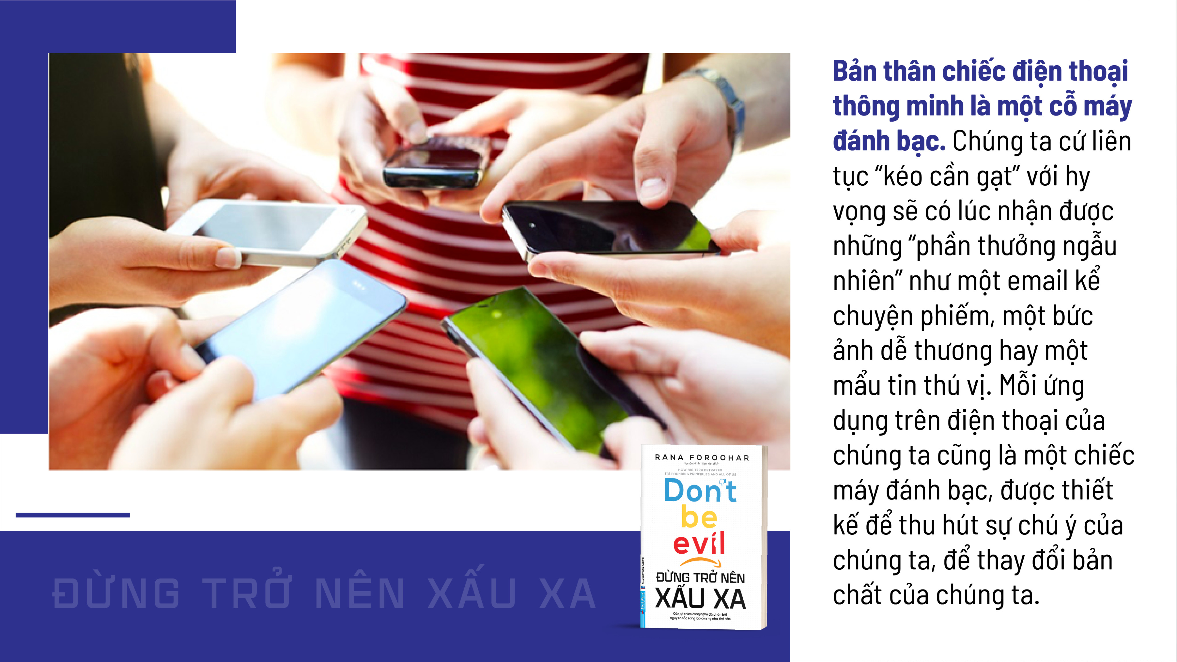 Sách Đừng Trở Nên Xấu Xa - First News
