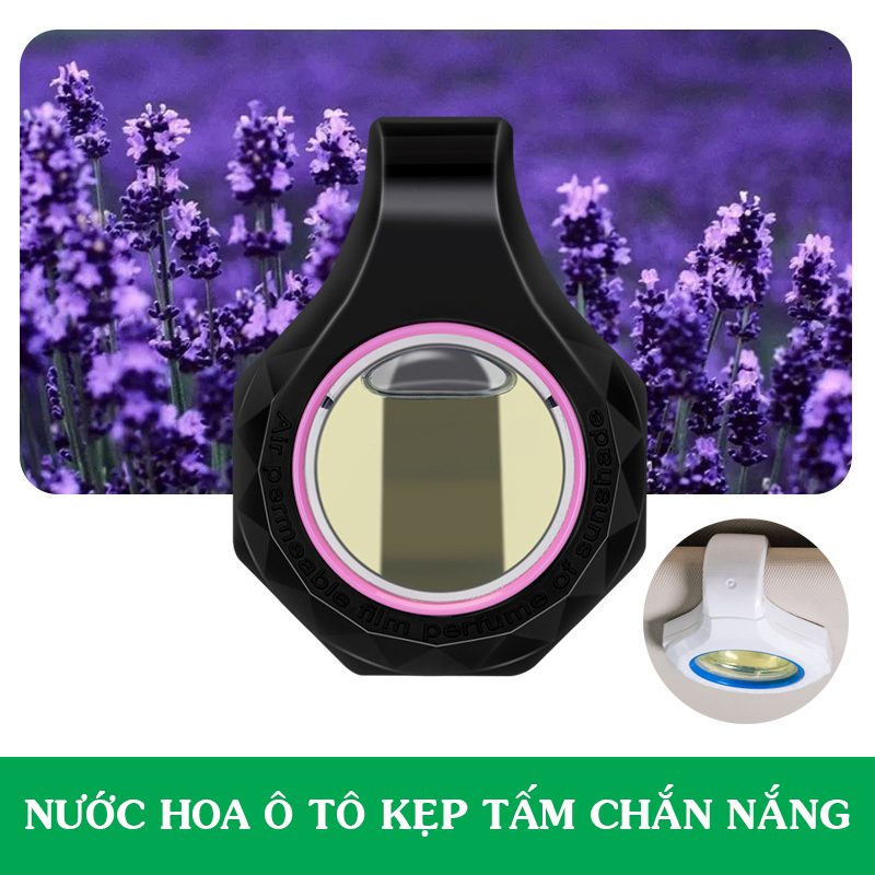 Nước Hoa Khử Mùi Ô Tô Kẹp Tấm Chắn Nắng