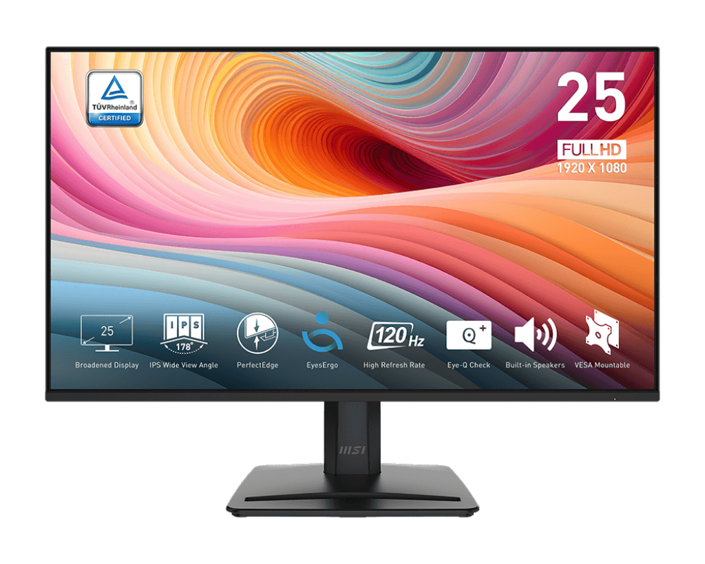 Màn Hình MSI PRO MP251 E2  24.5 inch ( FHD/IPS/120Hz/1ms ) - Hàng Chính Hãng