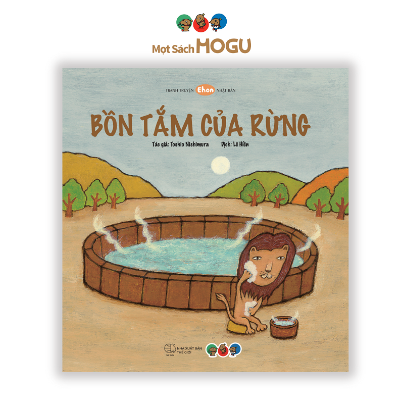 Sách cho bé từ 2 tuổi - Phát triển tư duy Bồn tắm của rừng