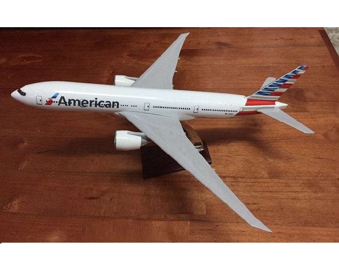 Mô hình máy bay tĩnh B787 American 43cm