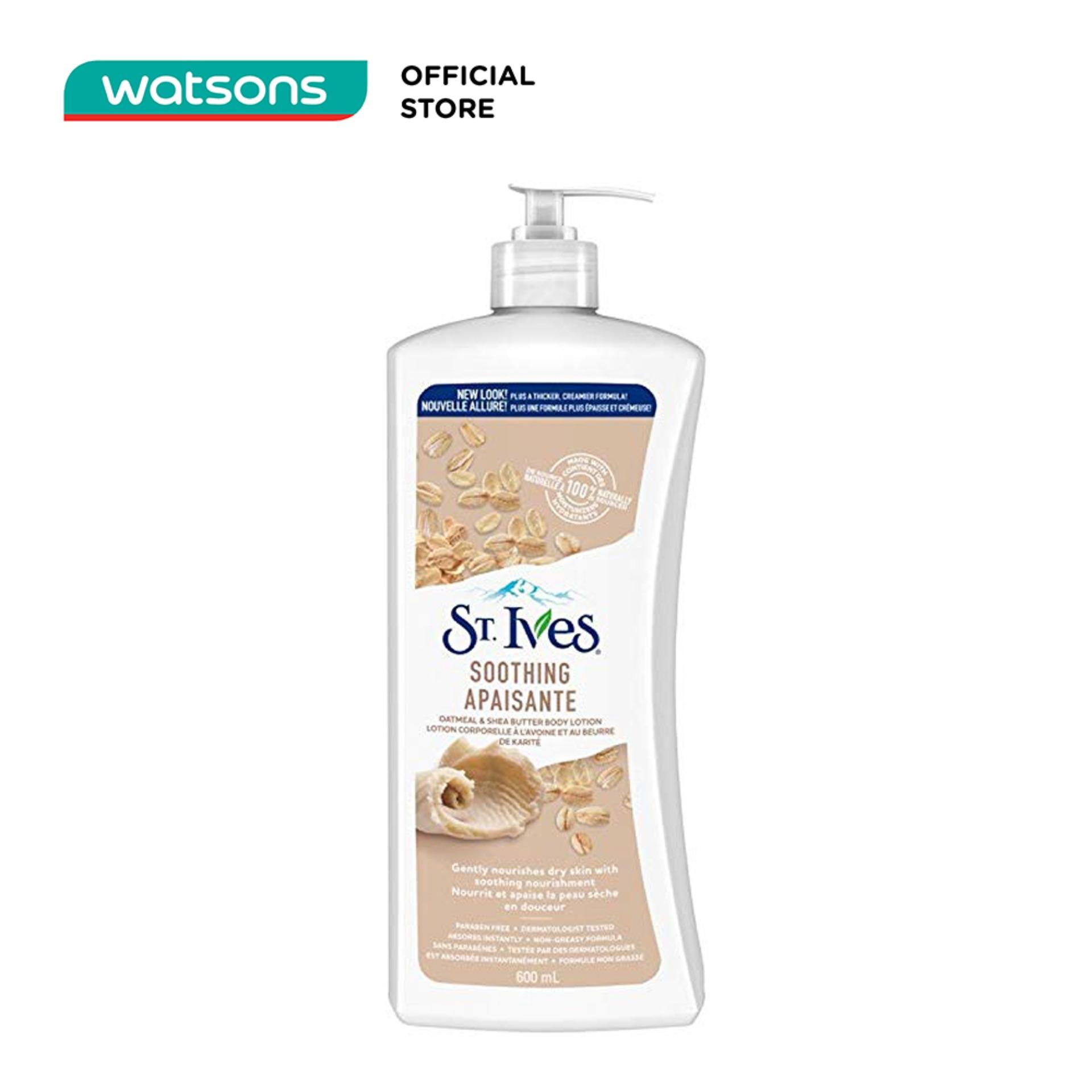 Sữa Dưỡng Thể St. Ives Lúa Mạch Và Bơ 621ml