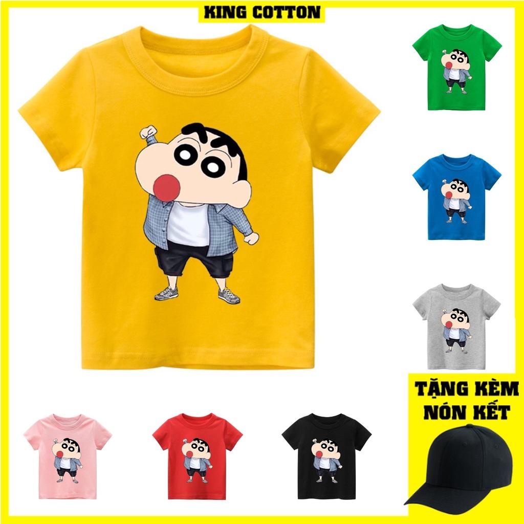 Áo thun trẻ em SHIN CẬU BÉ BÚT CHÌ , 8 màu áo, đầy đủ size có big size, MÀU KHÁC NHẮN TIN SHOP