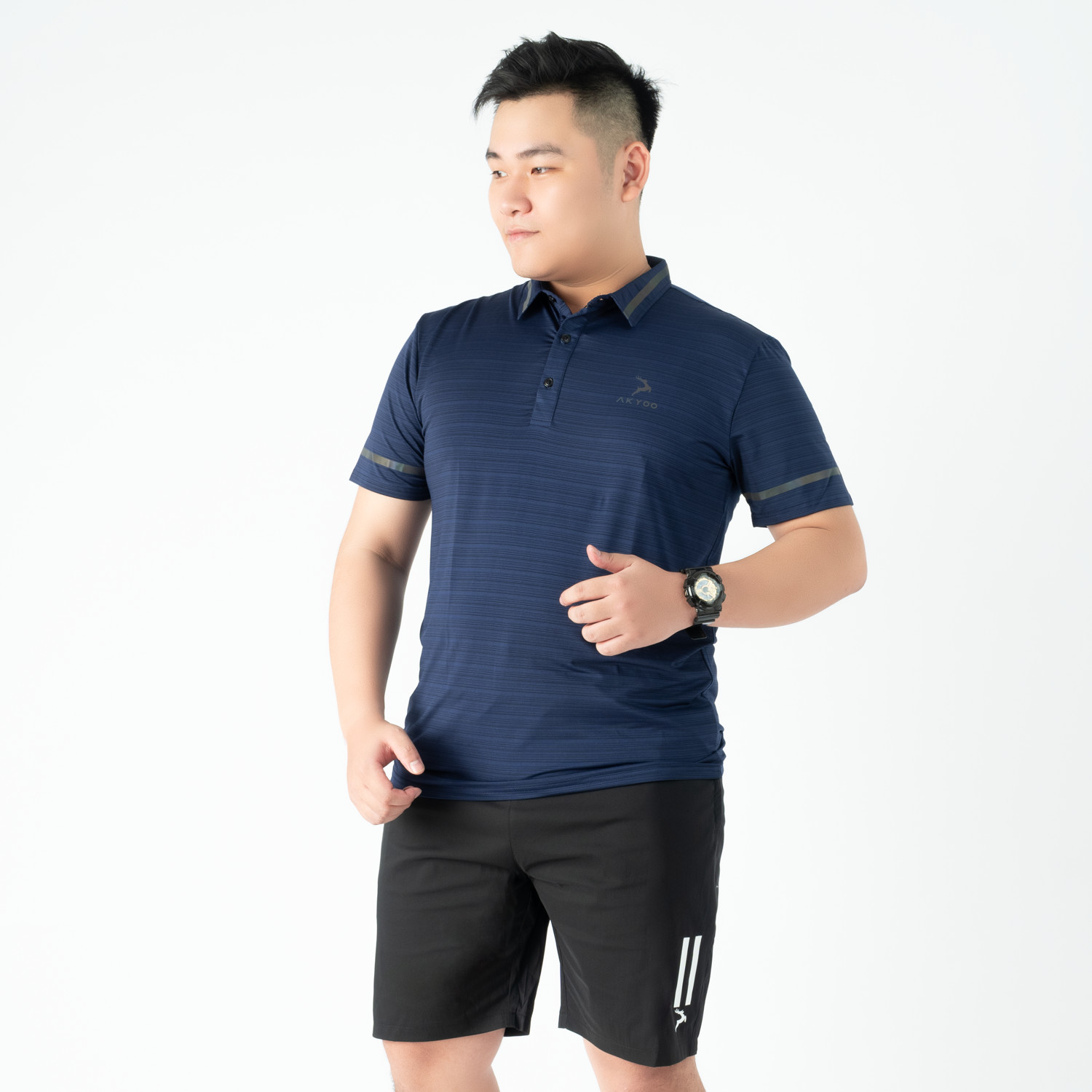 Áo polo nam cỡ lớn, áo polo bigsize, áo polo nam size 80-140kg