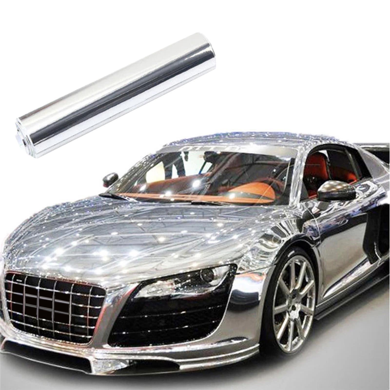 Chrome  Vinyl Wrap Sticker Decal Protective Film for Bike