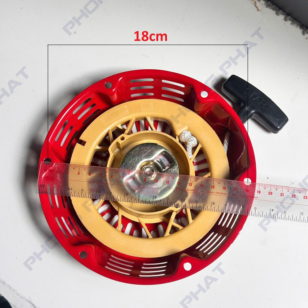 [9HP] Bộ Khởi Động/ Chụp Giật Khởi Động/ Ốp Giật/ Chụp Dựt Máy Xăng Honda GX270, Vikyno 177F