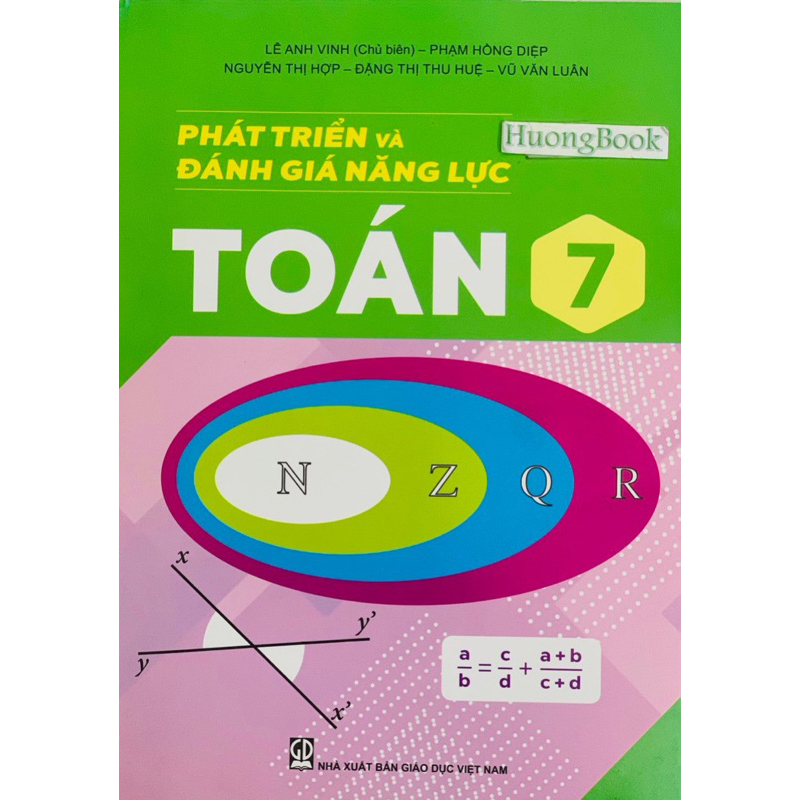 Sách - Phát triển và đánh giá năng lực Toán 7