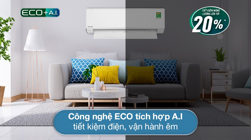 Máy lạnh Panasonic Inverter 1 HP CU/CS-XU9ZKH-8 - Chỉ giao HCM