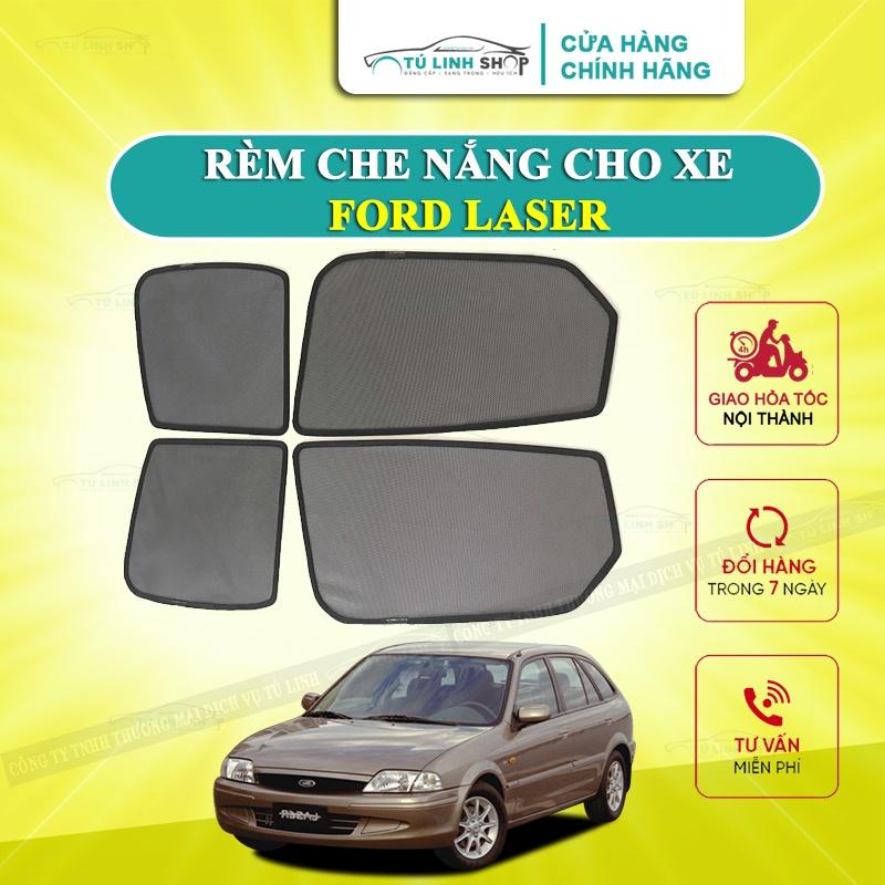 Rèm che nắng nam châm cho xe Ford Laser , bộ 4 tấm cho 4 cửa, hàng loại 1 cao cấp nhất, vừa khít kính