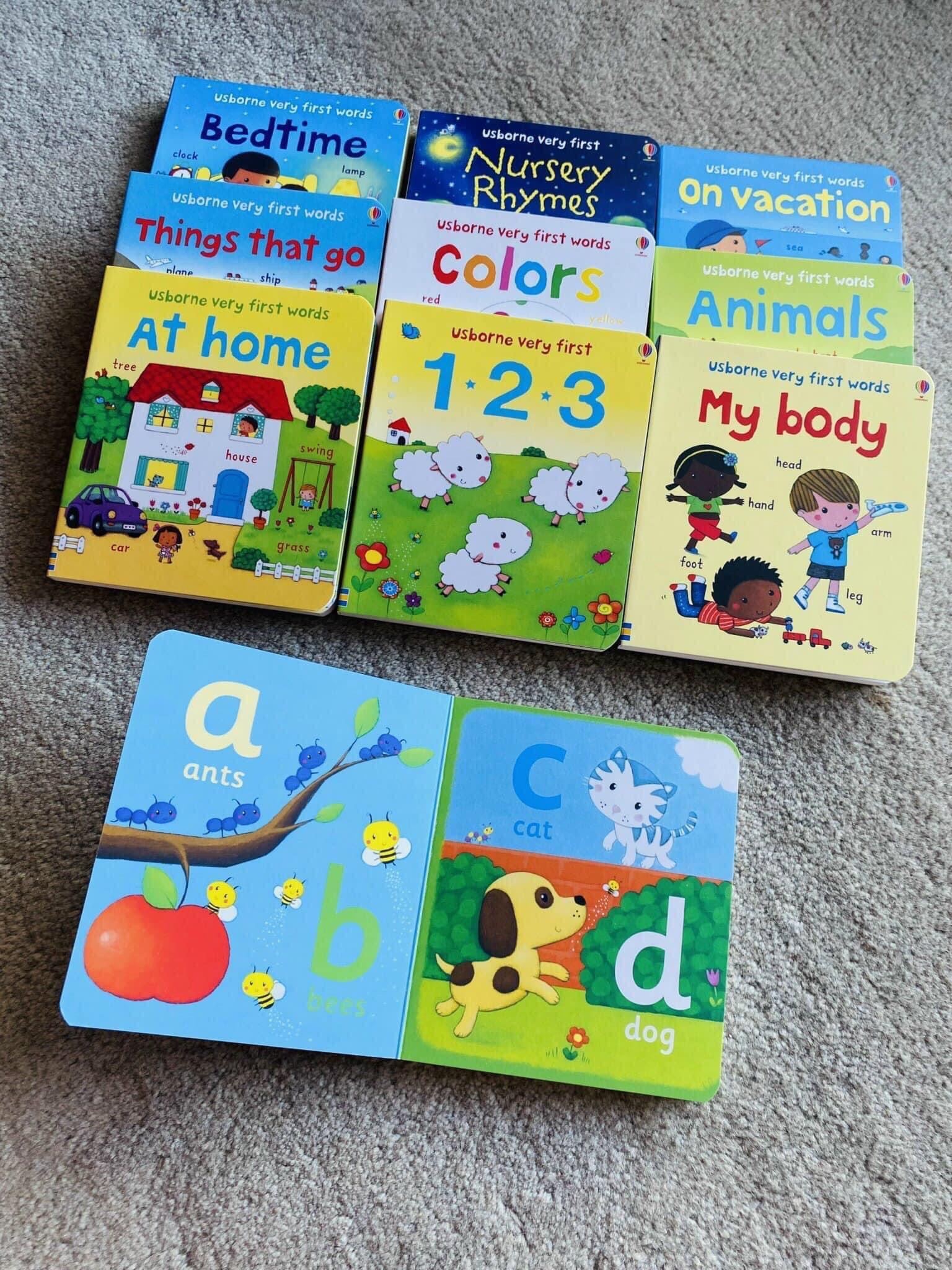 UBORNE VERY FRIST WORDS - Board Books -10Q kèm link mp3