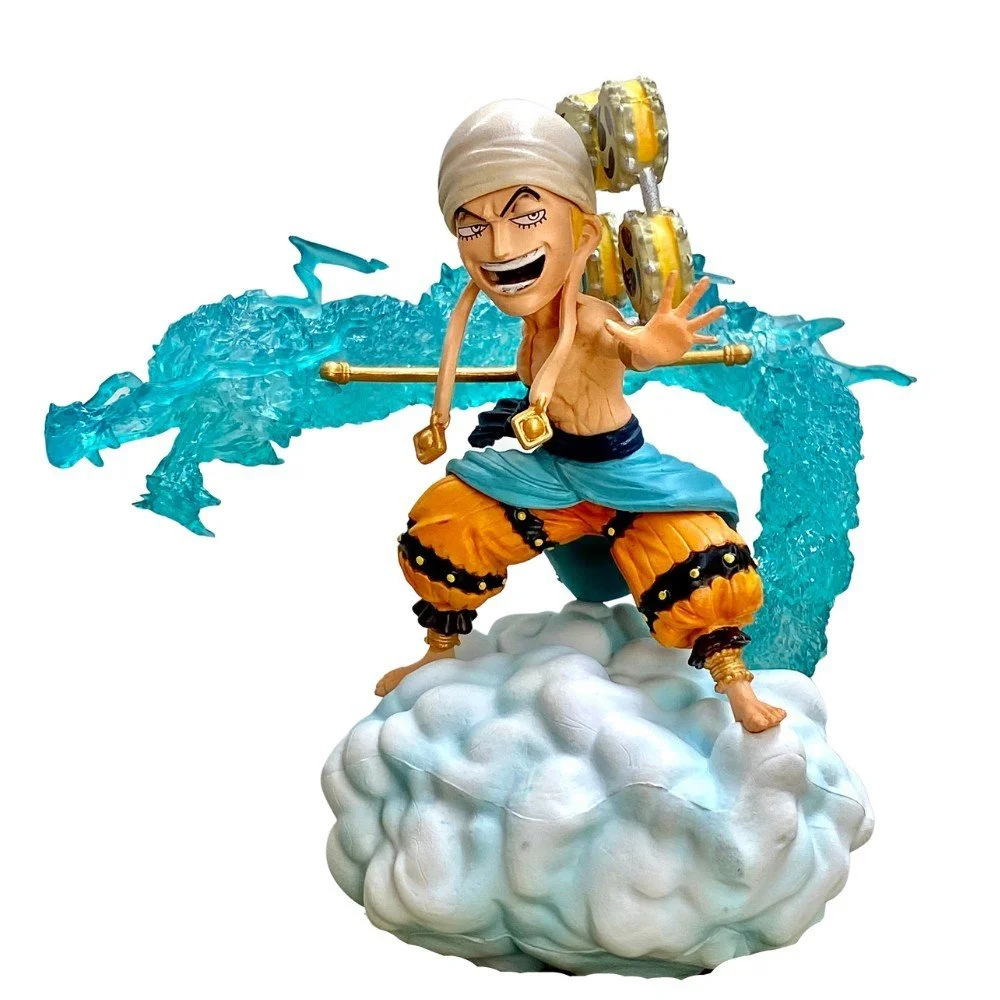 Mô Hình One Piece Enel Chúa Trời G5 trạng thái chiến đấu cao 12cm nặng 200g