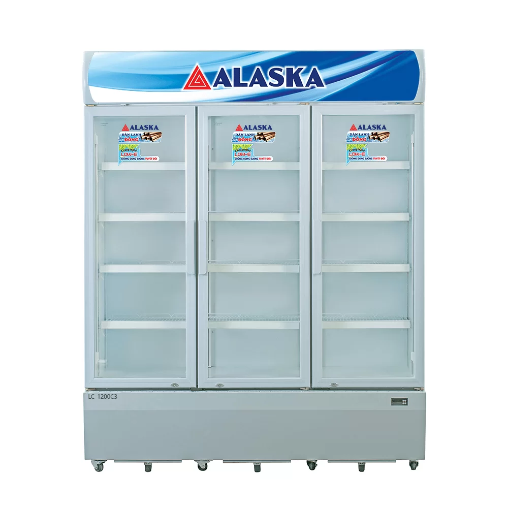 Tủ mát Alaska LC-1200C3 1200 lít 3 cánh - hàng chính hãng - chỉ giao HCM