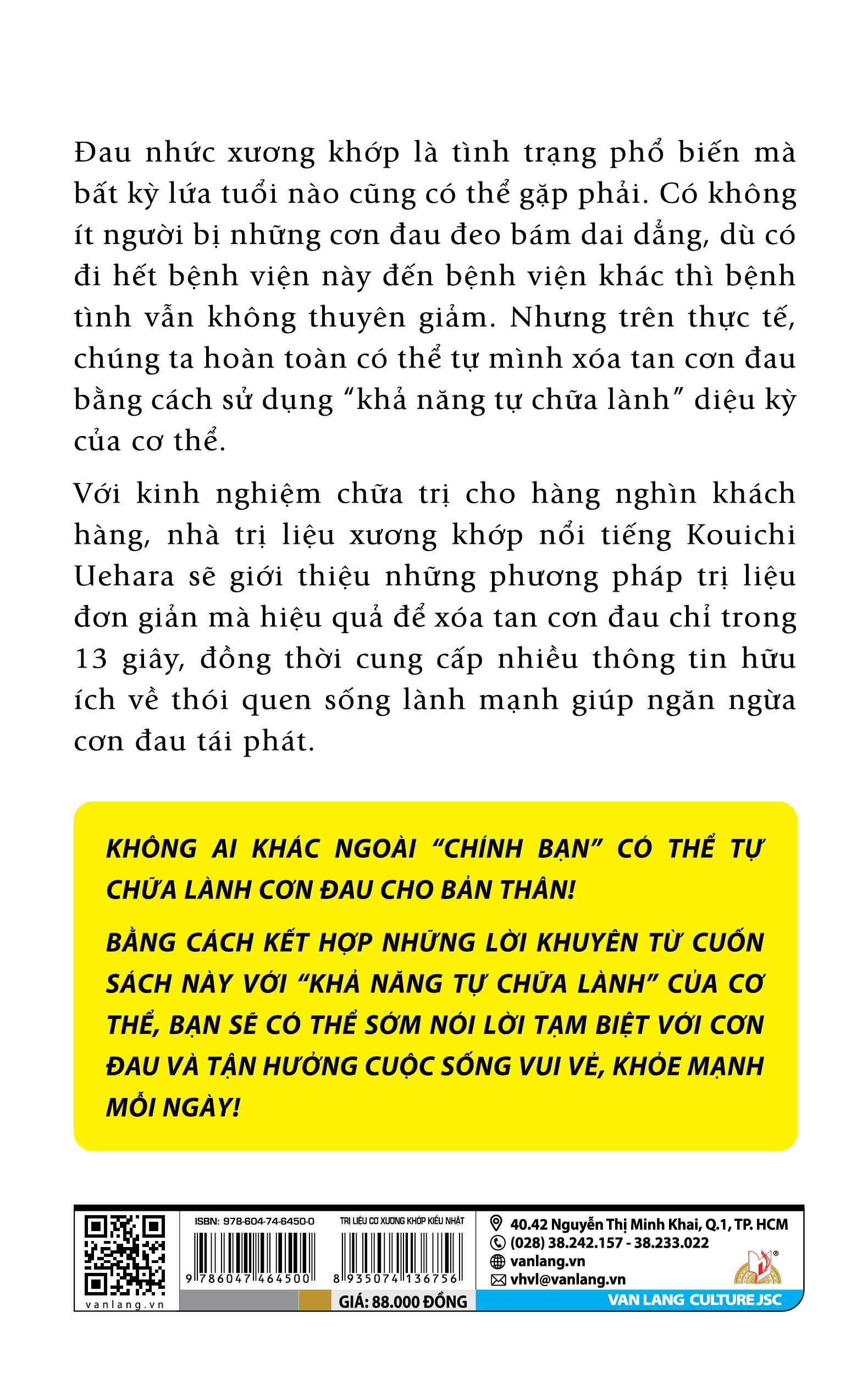 Trị Liệu Cơ Xương Khớp Kiểu Nhật