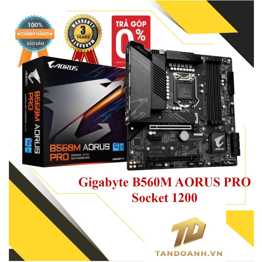 BO MẠCH CHỦ Gigabyte B560M AORUS PRO (Rev 1.0) – Socket 1200 dảnh cho Intel- CHÍNH HÃNG