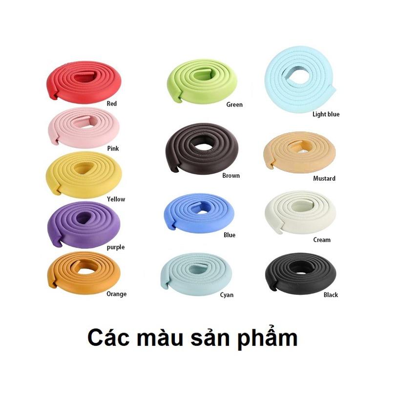 Đệm che góc bàn Xốp bọc cạnh bàn 24mm*8mm*2m kèm cuộn keo 2 mặt