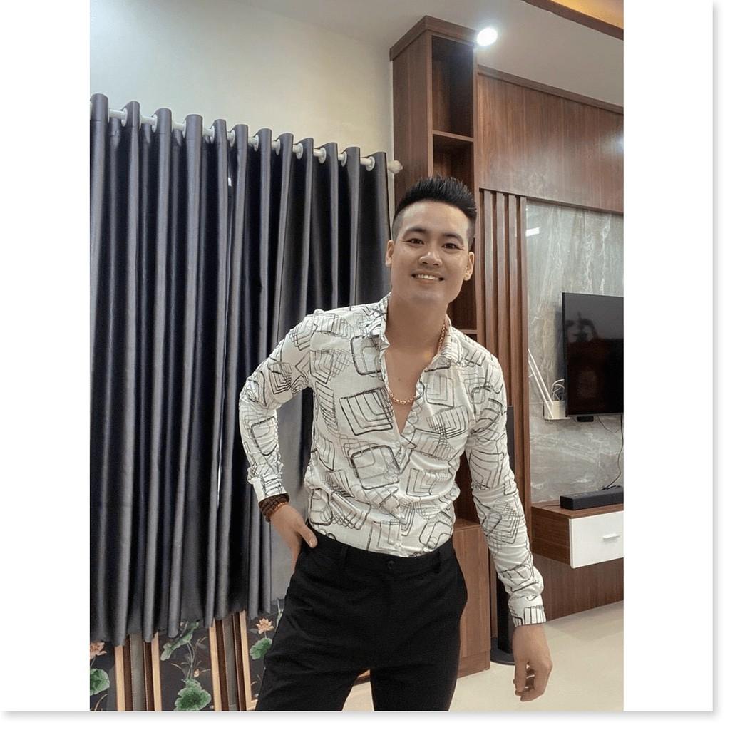 ÁO SƠ MI NAM HỌA TIẾT CỰC CHẤT DÀNH CHO CÁC BẠN TRẺ HQ TH9020