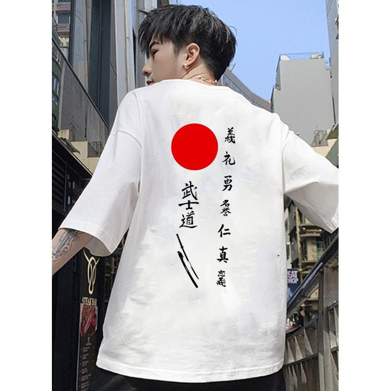 Áo thun tay lỡ form rộng unisex phong cách cá tính vải dày mịn BST 15