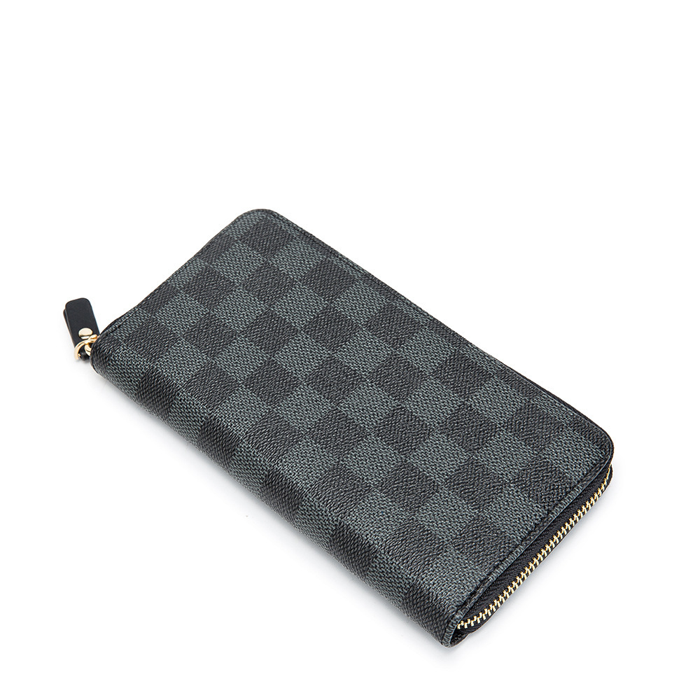 2021 new men's and women's styles long zipper presbyopia wallet large-capacity clutch bag wallet card bag coin purse