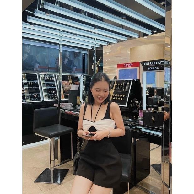 Jum 2 dây phối nơ ngực sexy sang chảnh