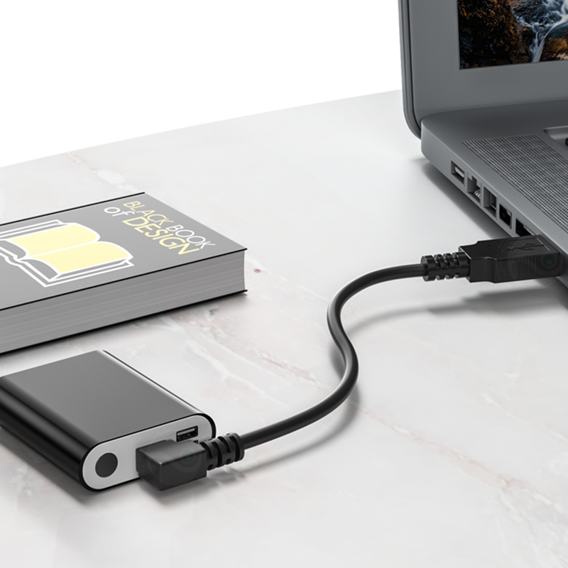 Lên xuống bên trái góc cạnh 90 độ USB Micro USB sang USB MALE DATA SARY Cáp đầu nối 25cm 50cm cho máy tính bảng 5ft