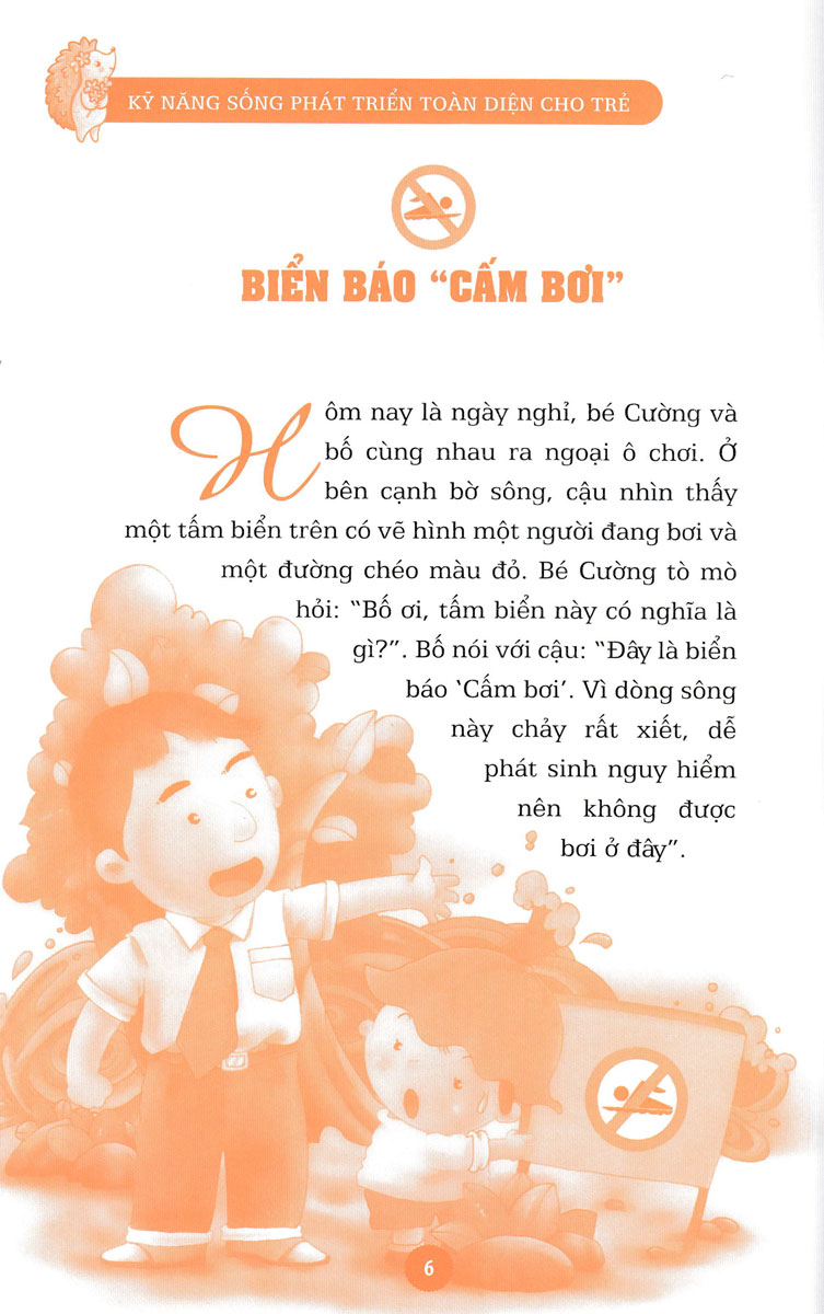 Kỹ Năng Sống Phát Triển Toàn Diện Cho Trẻ - Kiến Thức Về An Toàn (Sbooks)