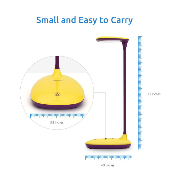 Đèn bàn Pisen Led Chargeable Lamp- Hàng chính hãng