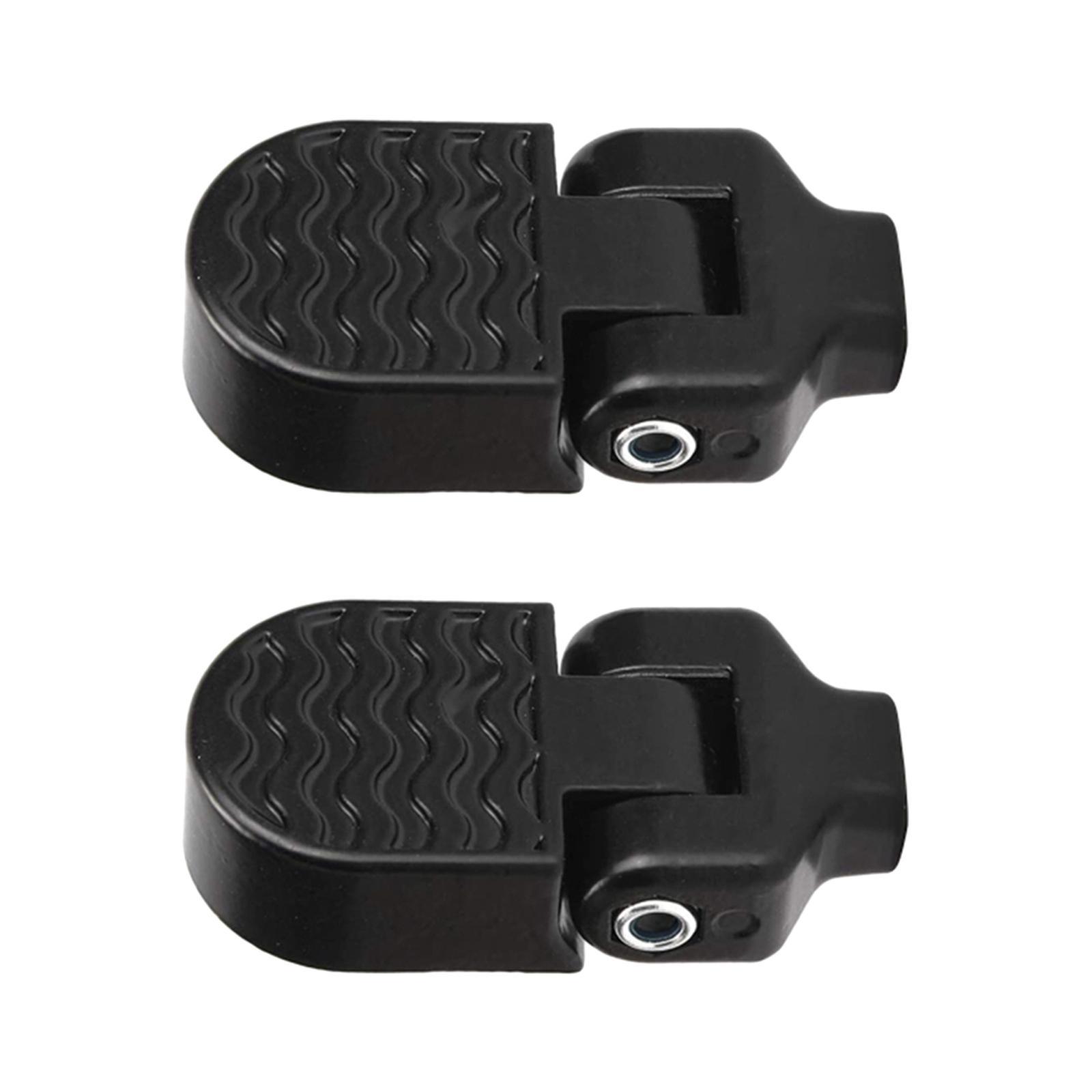 Rear Pedals Universal with Tool Foldable for Electric Mountain Bike
