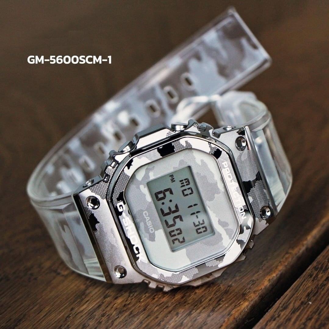 Đồng Hồ Nam Dây Nhựa Casio G-Shock GM-5600SCM-1DR Chính Hãng - GM-5600SCM-1