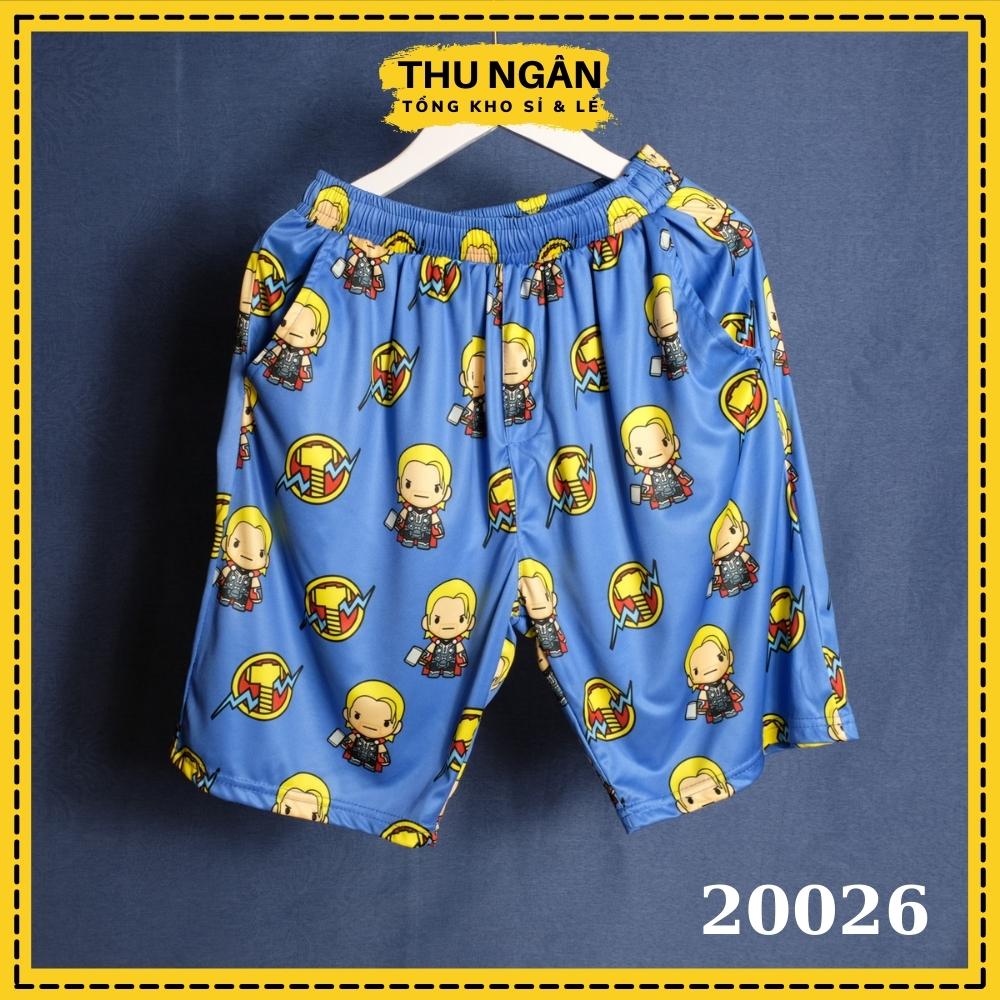 Quần Đùi Thun Unisex Cho Nam Nữ Chất Đẹp Cao Cấp Mặc Nhà 20026