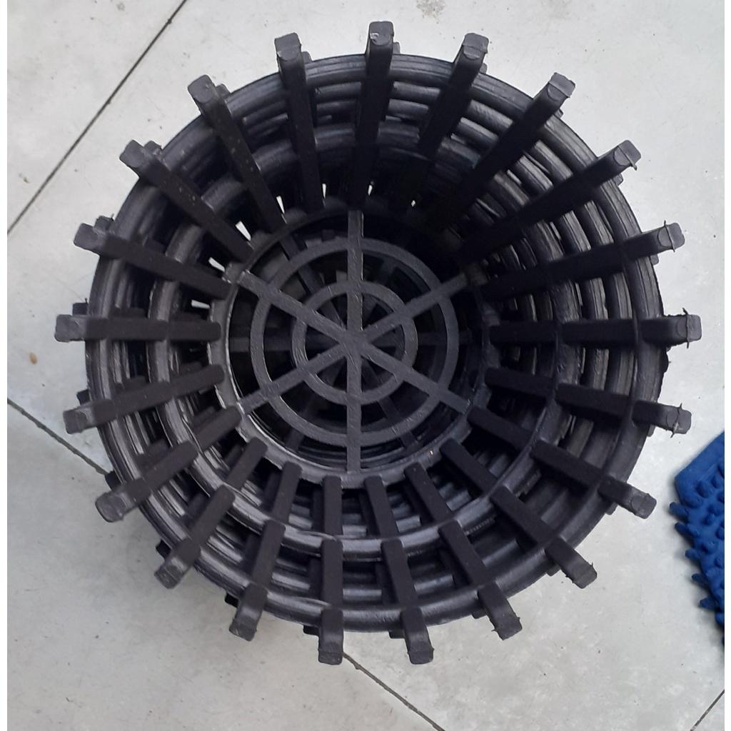 Rọ trồng lan nhựa cứng siêu bền.