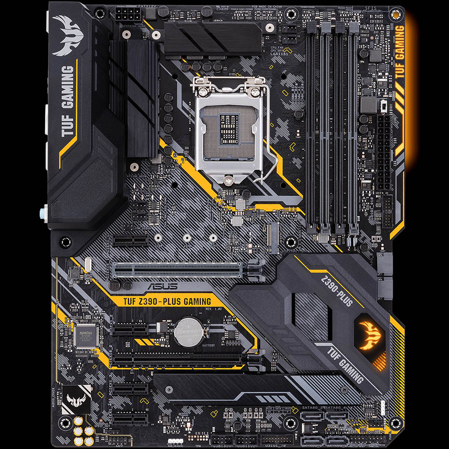 Bo Mạch Chủ Mainboard ASUS TUF Z390-PLUS GAMING - Hàng Chính Hãng