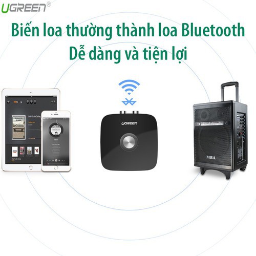 Wireless Bluetooth 4.1 Receiver Audio Adapter Ugreen 30445-Hàng Chính Hãng