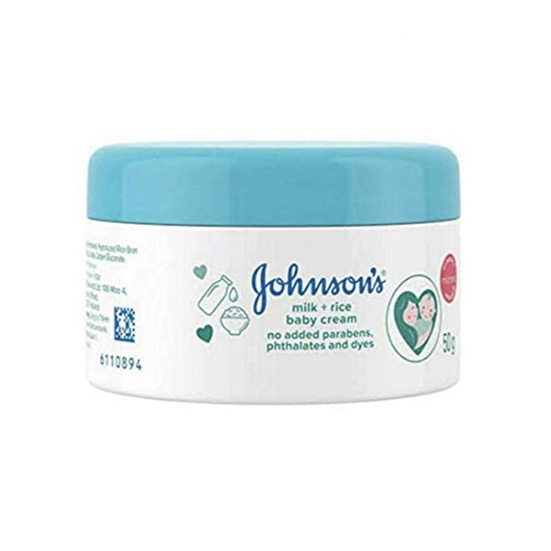 Kem Dưỡng Da Chứa Sữa Và Gạo Johnson’s Baby 20309343 (50g)