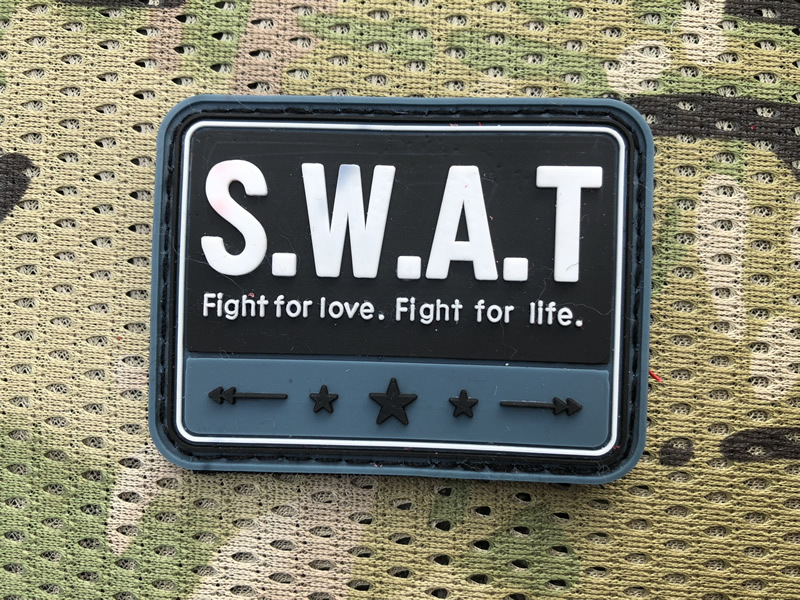 Tem dán patch velcro nhựa PVC dán trang trí ba lô, dán áo khoác lính, mũ lính