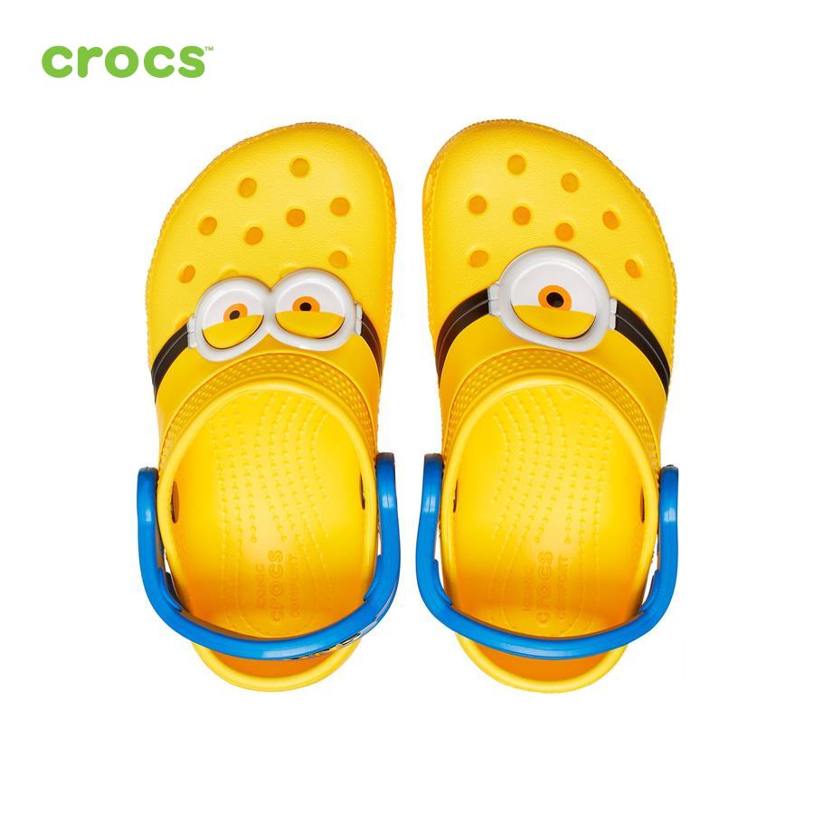 Giày lười trẻ em Crocs FW FunLab Classic Clog Kid I AM Minions Yellow - 207461-730