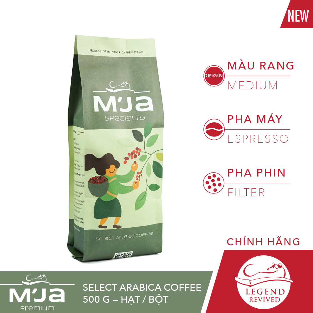 Cà phê M'JA Select Arabica 500g