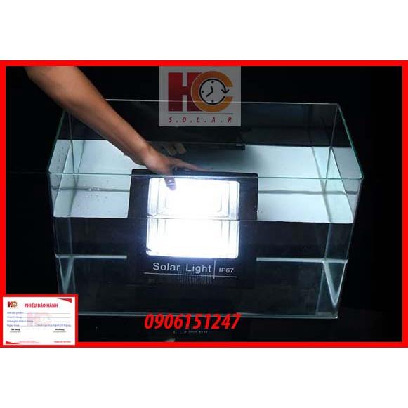 Đèn pha năng lượng mặt trời 200W – Vỏ nhôm, Đèn Led NLMT, Tấm pin NLMT rời, Ánh sáng trắng
