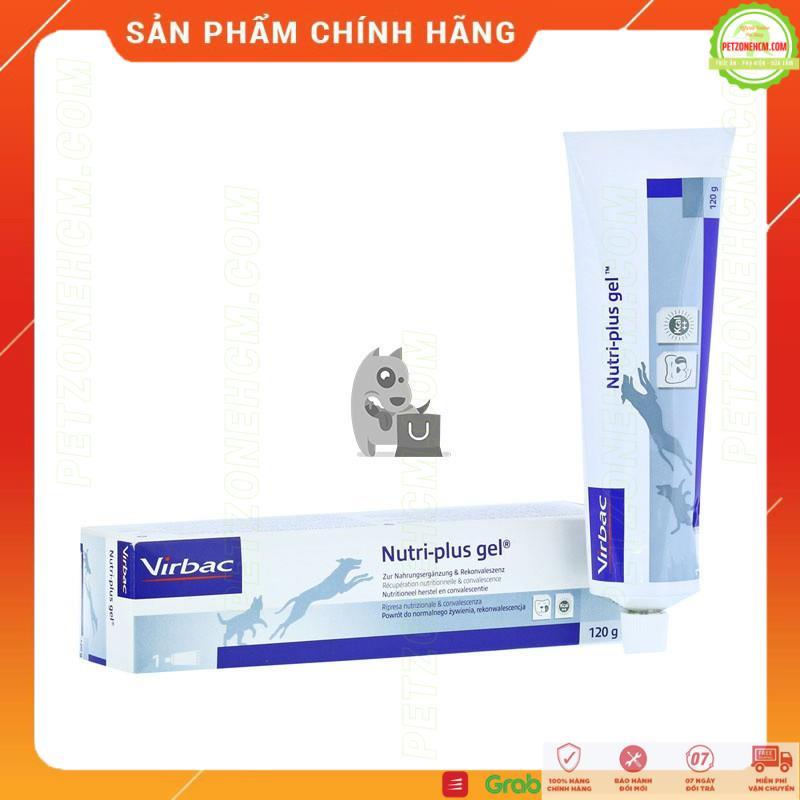 Gel dinh dưỡng Virbac Nutri plus Gel 120,5g ️FRESHIP️ bổ sung năng lượng,vitamin,đẹp da lông,chăm sóc sức khoẻ chó mèo