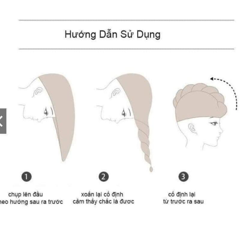 Khăn ủ tóc siêu tốc hàng cao cấp loại 1 thấm hút nhanh