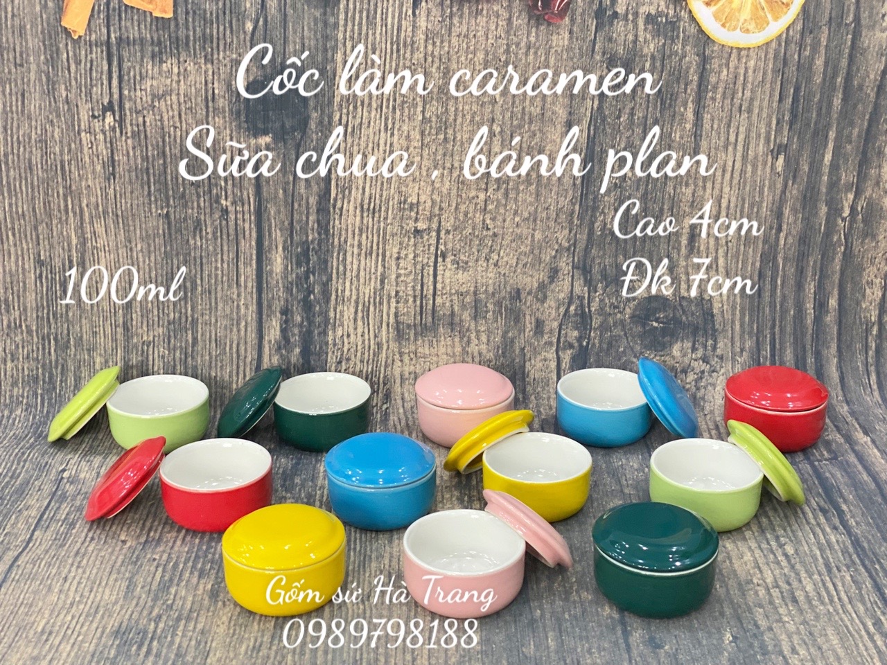 Cốc caramen gốm sứ Bát Tràng
