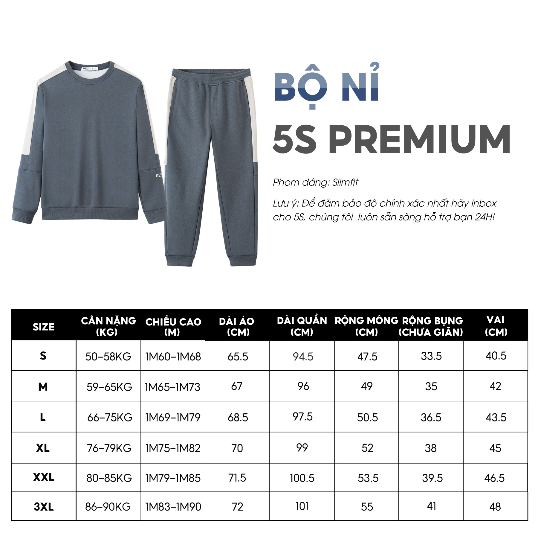 Bộ Quần Áo Nỉ Nam 5S FASHION, Chất Cotton Mềm Mịn, Dày Dặn, Thiết Kế Can Phối Trẻ Trung, Năng Động