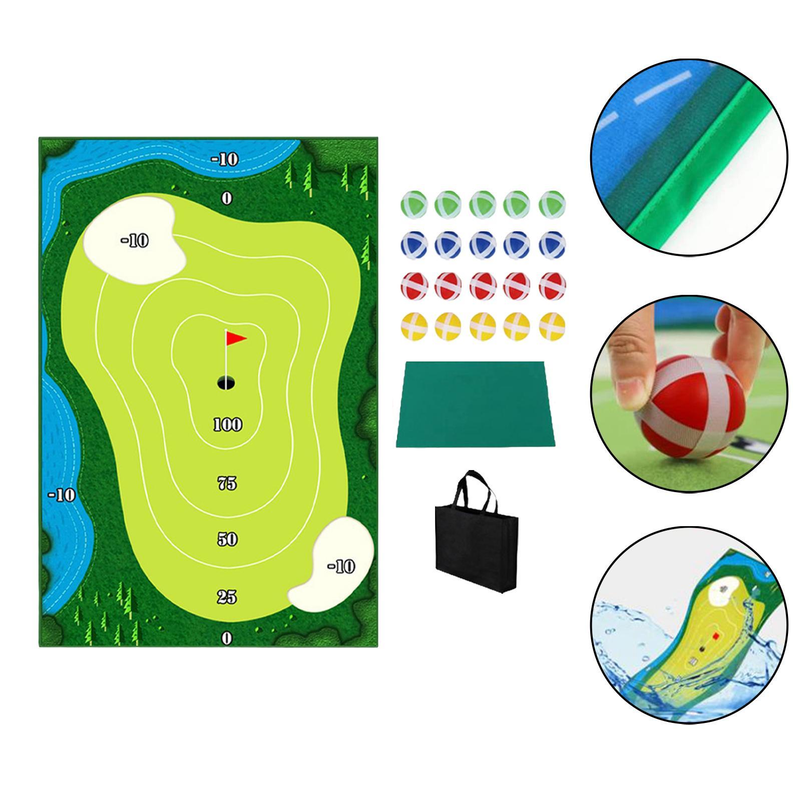 Chipping Golf Game Mat Swing Trainer Training for Home Office Equipment