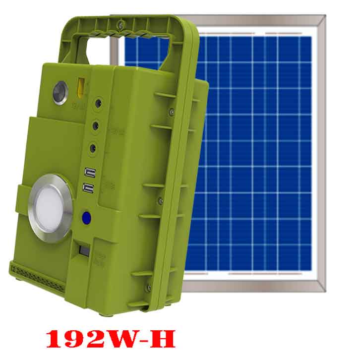 Máy phát điện mini năng lượng mặt trời 192W/h cao cấp BCT-192W/h