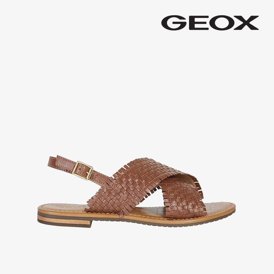 Giày Sandal Nữ GEOX D Sozy S A BROWN