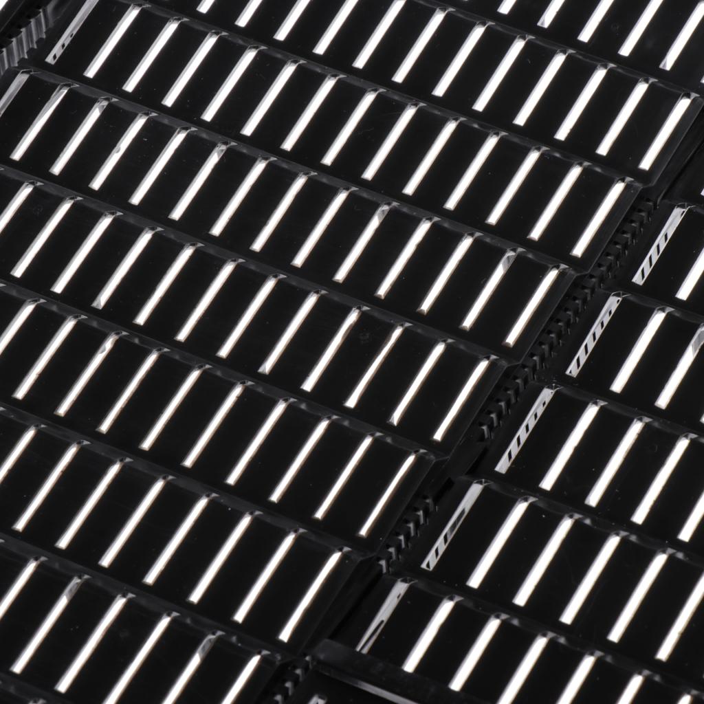 Fish Tank Undergravel Plastic Filter Board Aquarium Filter Board Black